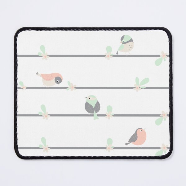 Item preview, birds on stripes designed and sold by Angela Sbandelli.