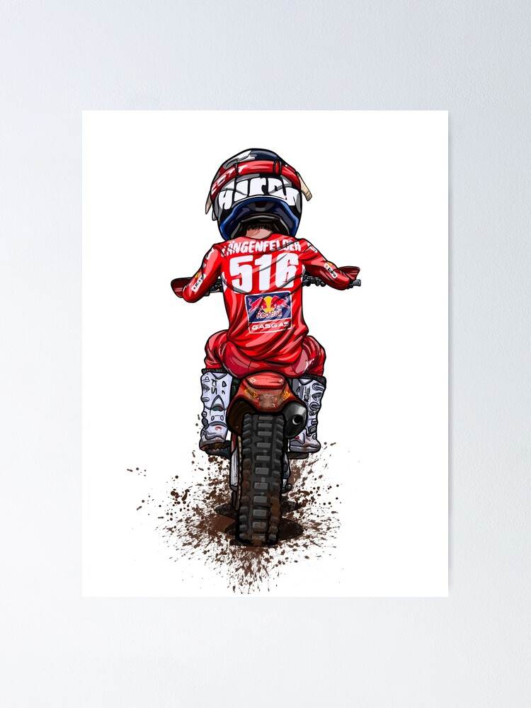 Dirt Bike Studios Cartoon Collection 516 Poster for Sale by  TheArtWarehouse