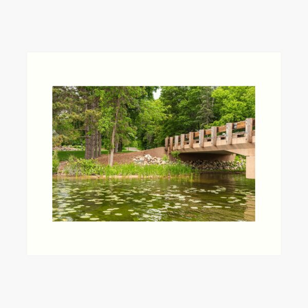 Item preview, Bridge over Cross Lake, Minnesota, USA designed and sold by BirdnestMedia.