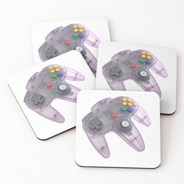 Item preview, N64 Controller Clear Purple designed and sold by smartphowned.