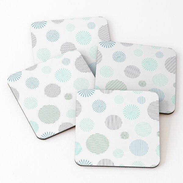 Item preview, Retro Inspired Circle Bursts designed and sold by TotallyRetroArt.