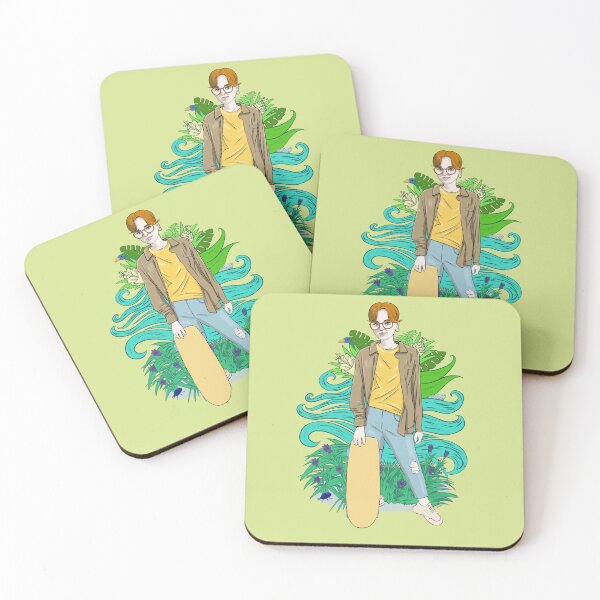 Item preview, Girl with skateboard designed and sold by motylanoga.