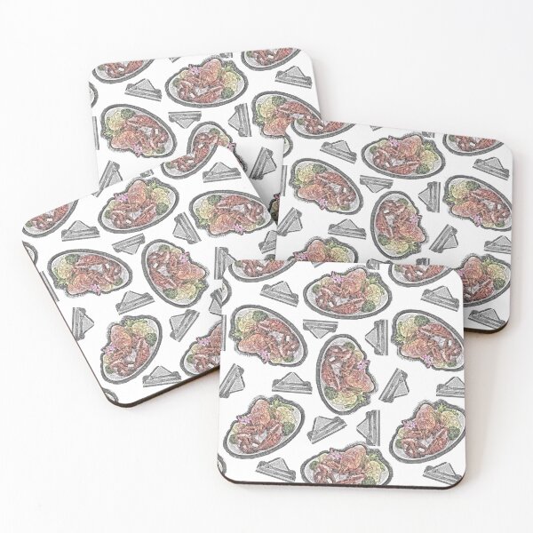 Item preview, Plated lobster sketch pattern designed and sold by Bright76.