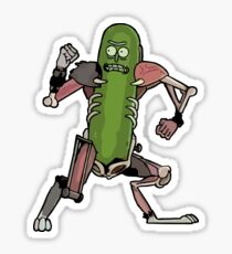 Pickle Rick: Stickers | Redbubble