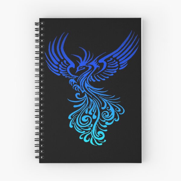 Item preview, Artistic Phoenix Blue  Aqua Color Blend designed and sold by taiche.