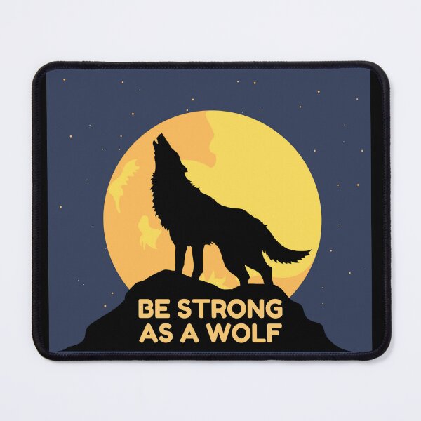 Item preview,  Be strong as a wolf designed and sold by PaulGoldStore.