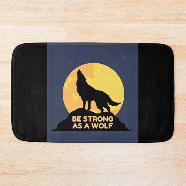 Item preview,  Be strong as a wolf designed and sold by PaulGoldStore.