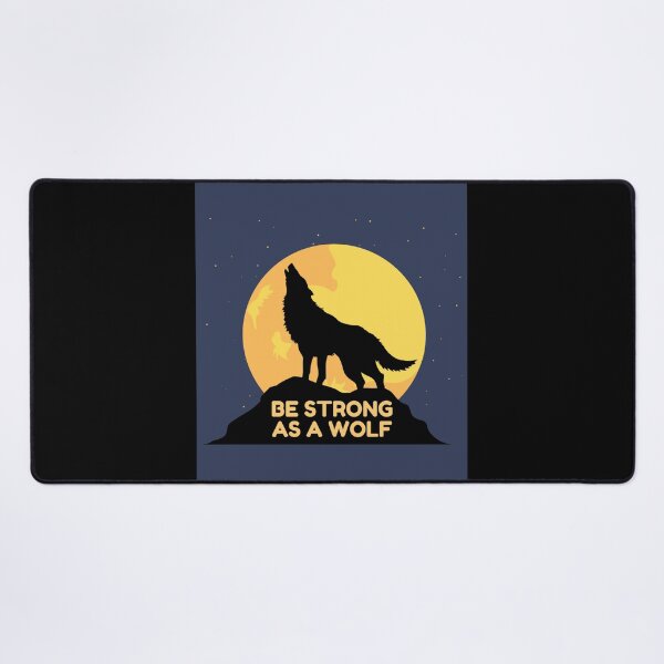 Item preview, Be strong as a wolf designed and sold by PaulGoldStore.