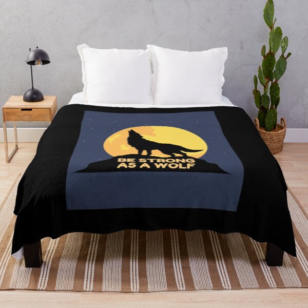 Item preview,  Be strong as a wolf designed and sold by PaulGoldStore.