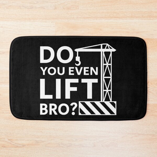 Item preview, Tower Crane, Do you Even Lift Bro? designed and sold by SHOPBLOB.