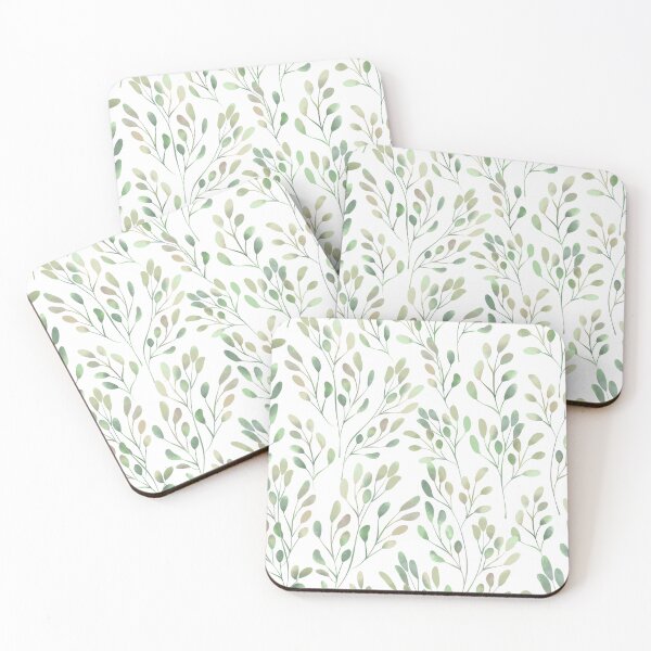 Item preview, Spring Leaf Pattern 40 designed and sold by AlokeDesigns.