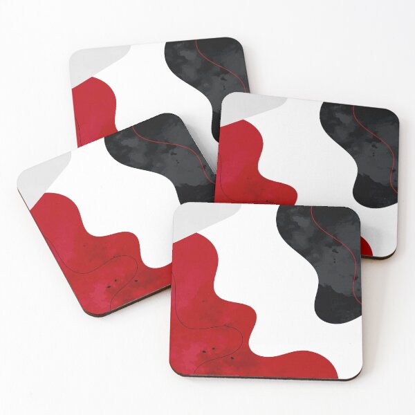 Item preview, Shapes Red and Black designed and sold by DEX DESIGNS.