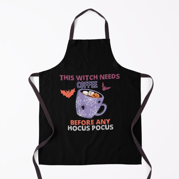 Aperçu de l'œuvre Cette sorcière a besoin de café avant toute citation drôle d'Halloween Hocus Pocus créée et vendue par CandaceHe67596.