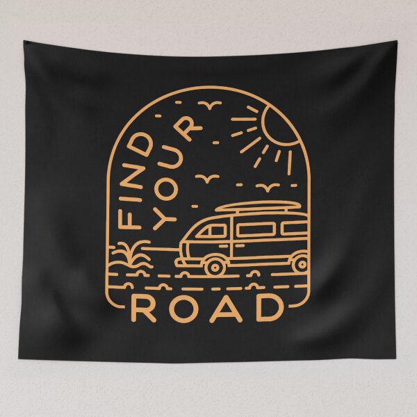 Item preview, Find Your Road , Camping Camper Autocaravana designed and sold by OSTONSHOP.