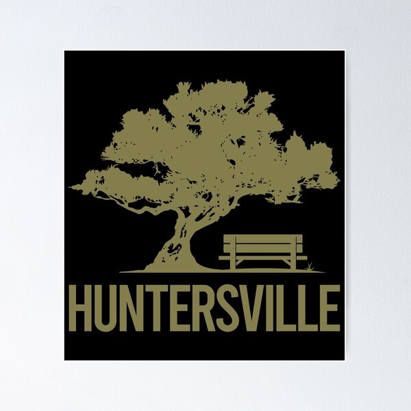 Item preview, Bench And Tree Huntersville designed and sold by nguyentanshop.