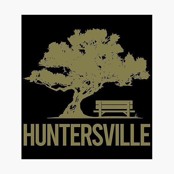 Item preview, Bench And Tree Huntersville designed and sold by nguyentanshop.