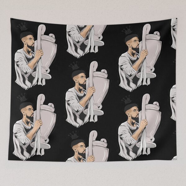 Item preview, SERGIO RAMOS IS KISSING CHAMPIONS LEAGUE TROPHY  designed and sold by KerryRoma64673.