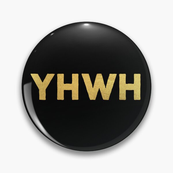 Item preview, YHWH (Yahweh) gold designed and sold by Julia Jane Creative.