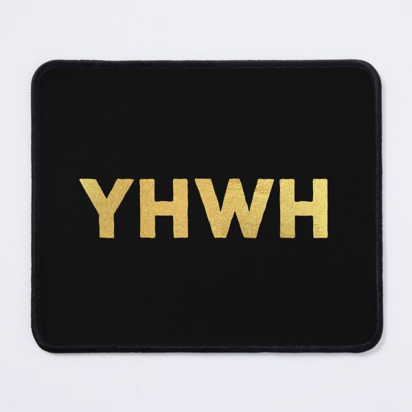 Item preview, YHWH (Yahweh) gold designed and sold by Julia Jane Creative.
