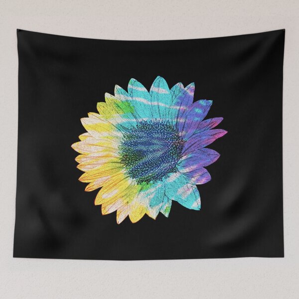 Item preview, Tie dyed sunflower designed and sold by Brad Chambers.