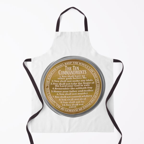 Item preview, The Ten Commandments golden coin designed and sold by KingsManKind.