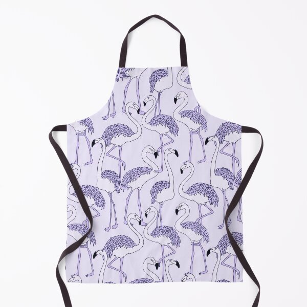 Artikelvorschau, Lavendel-Flamingos entworfen und verkauft von TotallyRetroArt.