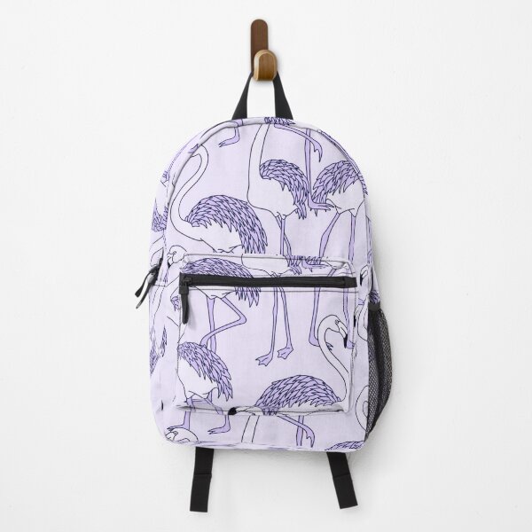 Artikelvorschau, Lavendel-Flamingos entworfen und verkauft von TotallyRetroArt.