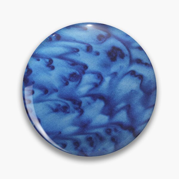 Item preview, alcohol ink blue on fabric blown background sea water liquid  designed and sold by cheekylorns.