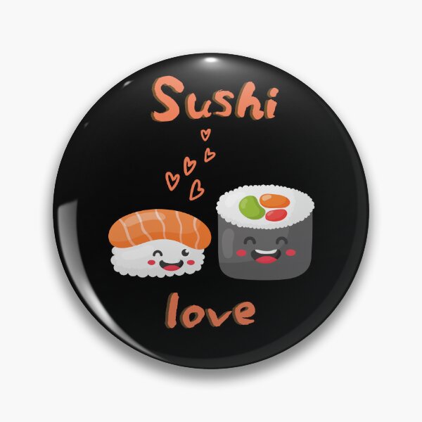 Artikelvorschau, Kawaii Sushi Liebespaar entworfen und verkauft von Bright76.