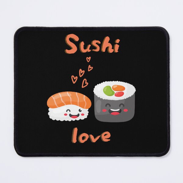 Item preview, Kawaii Sushi Love Pair designed and sold by Bright76.