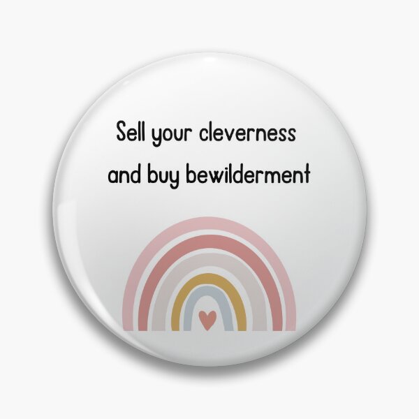 Item preview, Sell your cleverness and buy bewilderment designed and sold by letterinee.