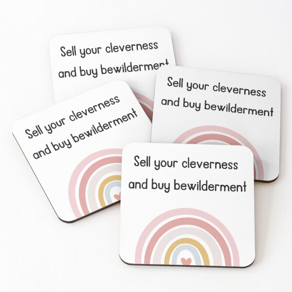 Item preview, Sell your cleverness and buy bewilderment designed and sold by letterinee.