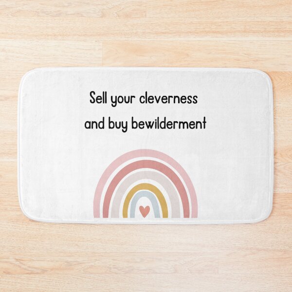 Item preview, Sell your cleverness and buy bewilderment designed and sold by letterinee.