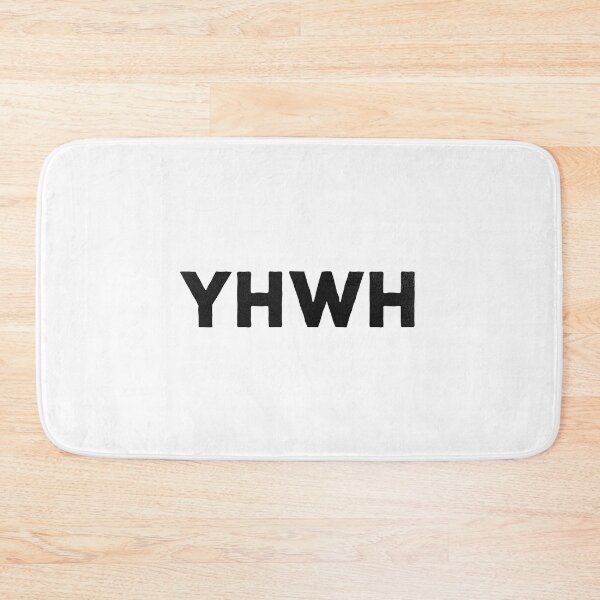 Item preview, YHWH (Yahweh) black designed and sold by Julia Jane Creative.