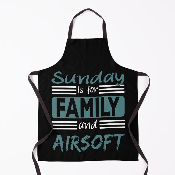 Item preview, Sunday Is For Family And Airsoft Saying designed and sold by Merchandiser099.