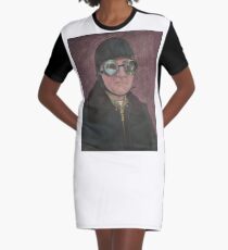 Goggles Graphic T-Shirt Dress