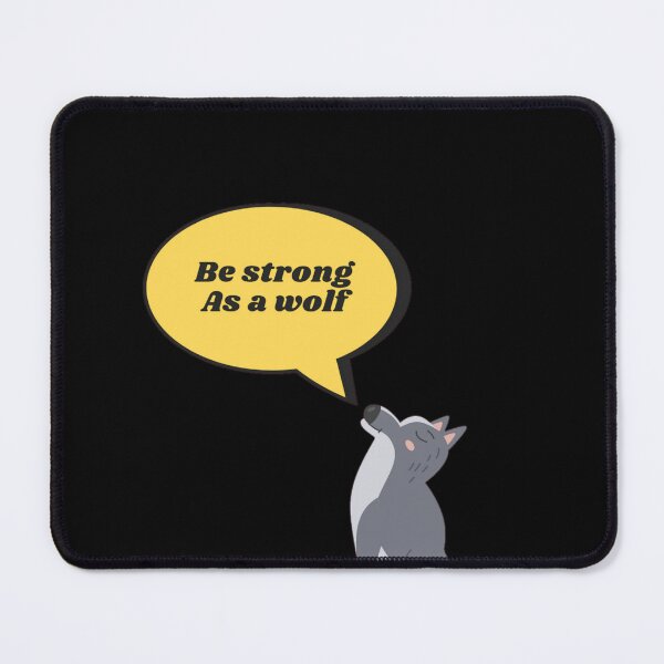 Item preview, Copy of  Be strong as a wolf designed and sold by PaulGoldStore.