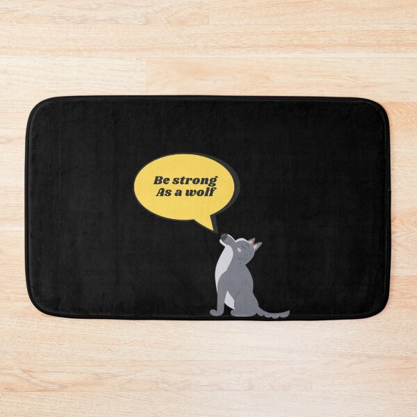 Item preview, Copy of  Be strong as a wolf designed and sold by PaulGoldStore.