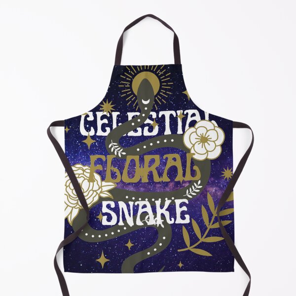 Item preview, Celestial floral snake designed and sold by hskye7.