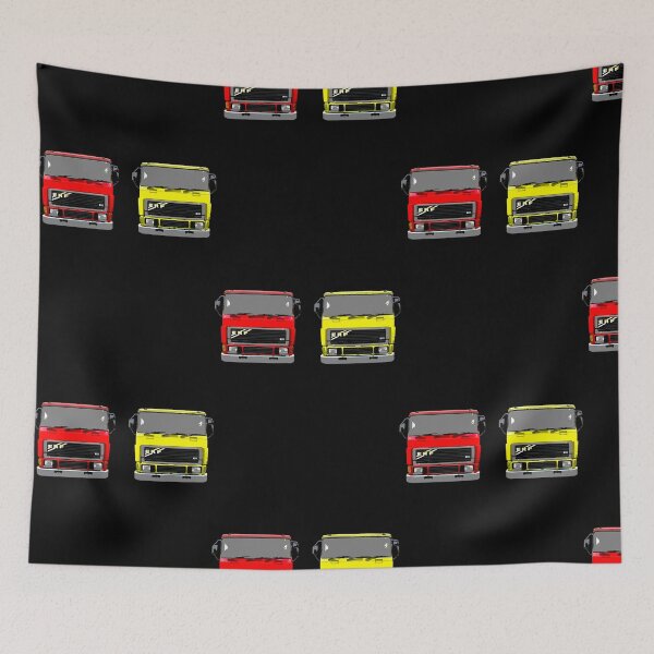 Item preview, red lorry yellow lorry classic 1980s ERF  designed and sold by JerrySton20082.