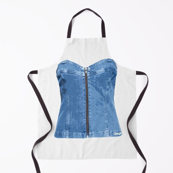 Item preview, Corset, jeans, denim corset, blue, corset designed and sold by theherbst131313.
