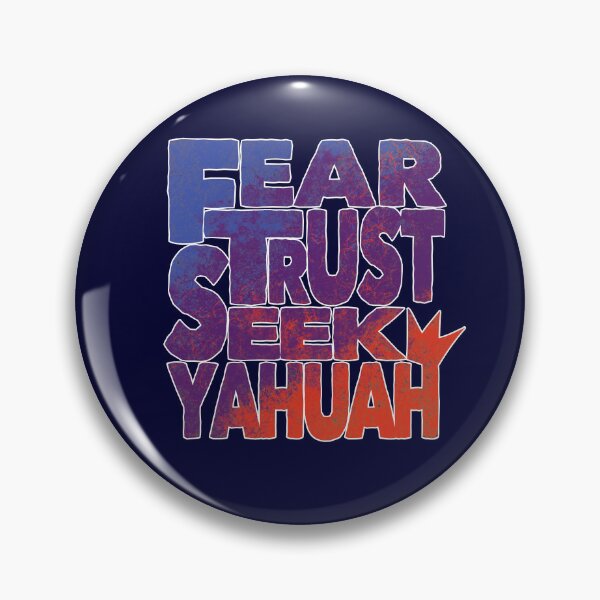 Item preview, Fear, Trust, Seek, Yahuah, Wall Art, Hebrew Israelite, Hebrew, Israelite Merch designed and sold by Yachad.