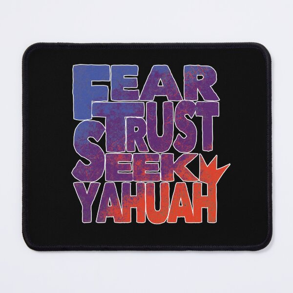 Item preview, Fear, Trust, Seek, Yahuah, Wall Art, Hebrew Israelite, Hebrew, Israelite Merch designed and sold by Yachad.