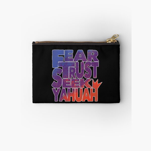 Item preview, Fear, Trust, Seek, Yahuah, Wall Art, Hebrew Israelite, Hebrew, Israelite Merch designed and sold by Yachad.