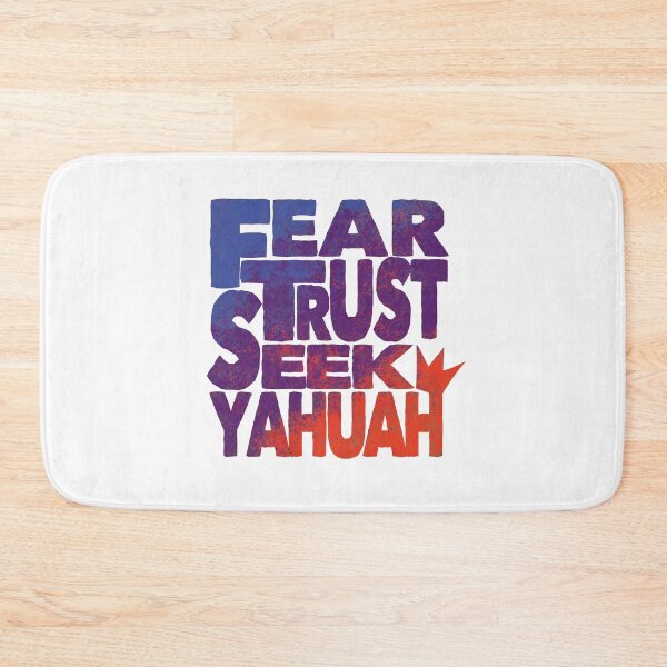 Item preview, Fear, Trust, Seek, Yahuah, Wall Art, Hebrew Israelite, Hebrew, Israelite Merch designed and sold by Yachad.