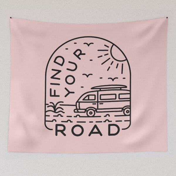 Item preview, Find Your Road , Camping Camper Autocaravana designed and sold by OSTONSHOP.