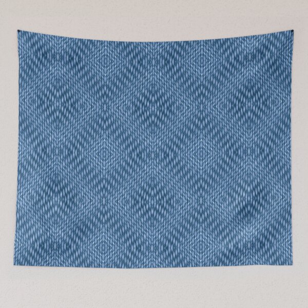 Item preview, Woven Rope - Denim Blue designed and sold by TotallyRetroArt.