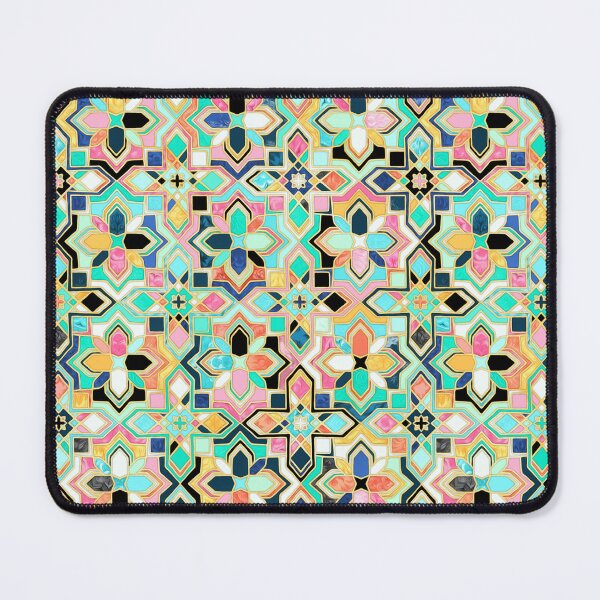 Item preview, Gilded Boho Jeweled Tiles designed and sold by micklyn.