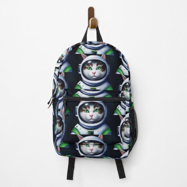 Item preview, Cat Hero Astronaut Watercolor Painting designed and sold by maniacfitness.
