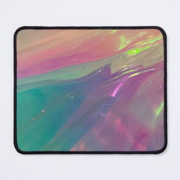 Item preview, neon green pink synth wave vapor Luminous lights hologram iridescent background designed and sold by cheekylorns.